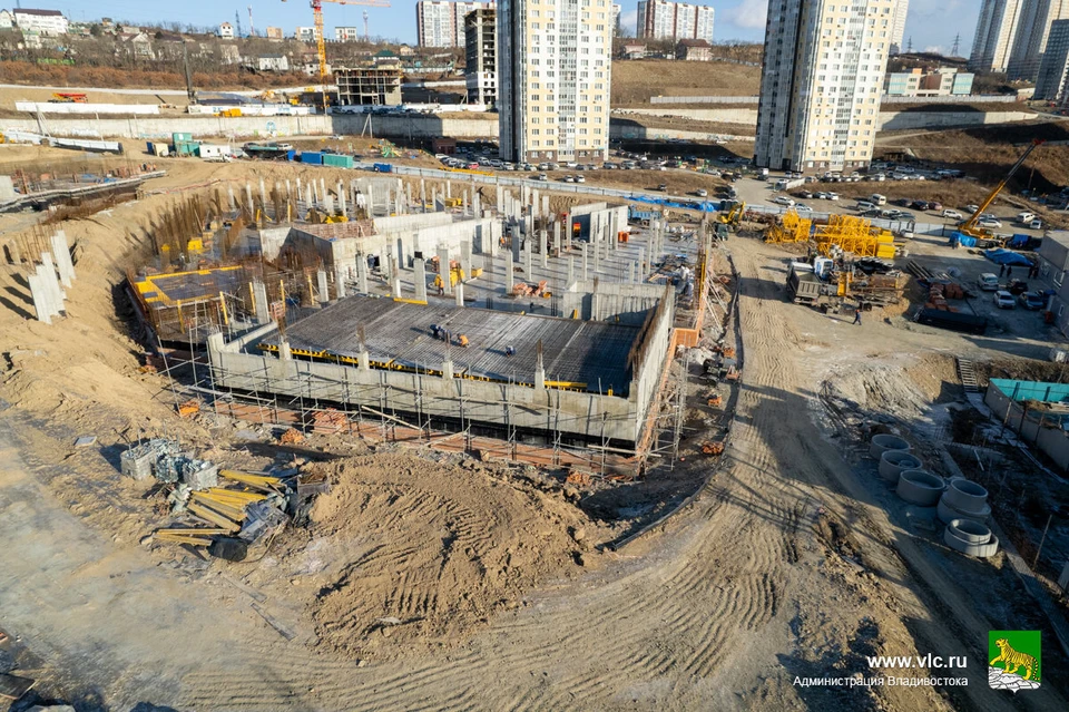 Открыть школу планируется уже к концу 2023 года. Фото: администрация Владивостока.