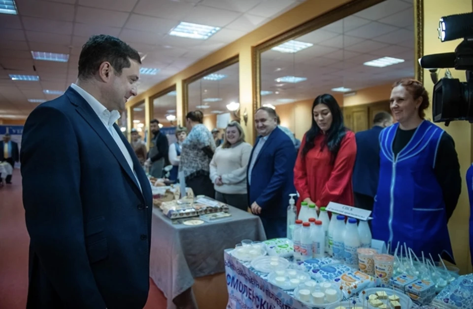 В Смоленское области подвели итоги агропрома в 2022 году. Фото страница губернатора Алексея Островского в соцсетях.