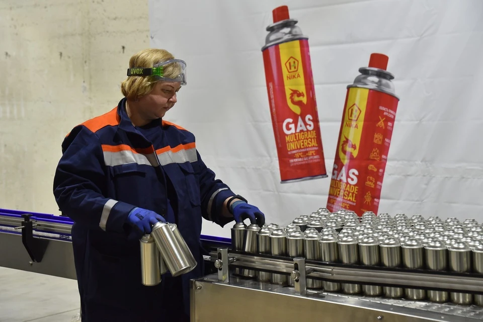 Зажигалки, газ, бытовая химия. В Рязани открыли производство аэрозолей