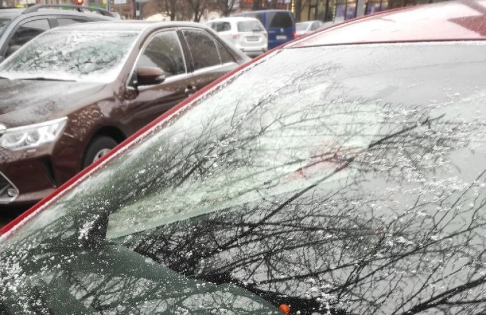 Из-за непогоды в Ростове многие автомобили попал в ДТП.