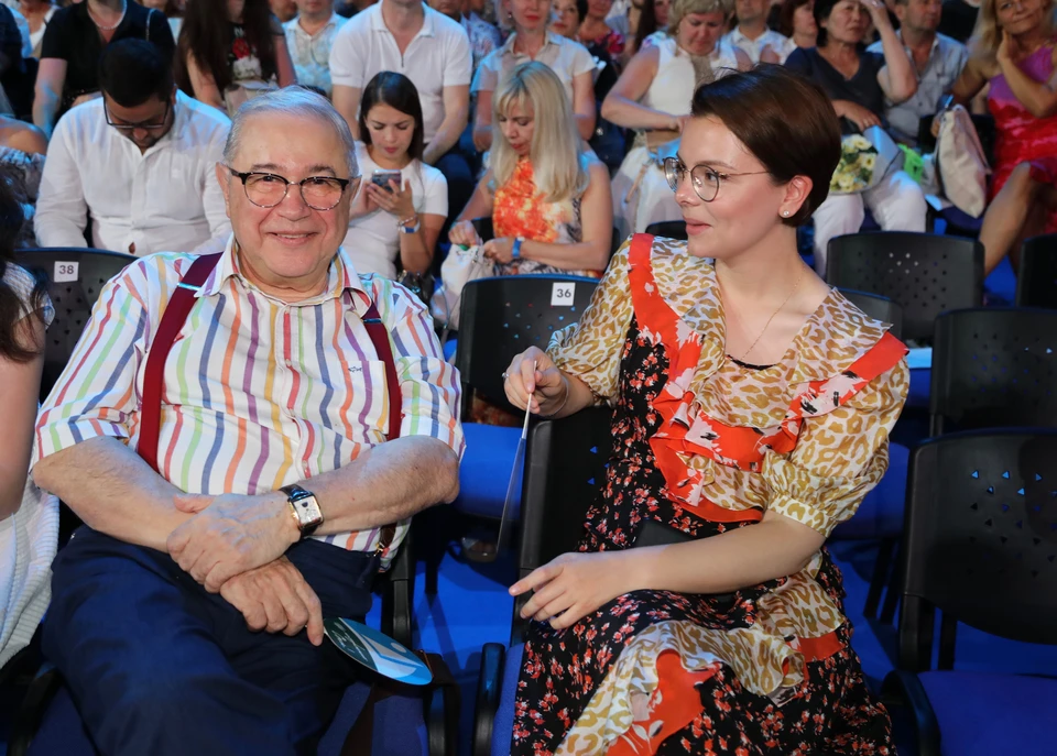 Евгений Петросян и Татьяна Брухунова.