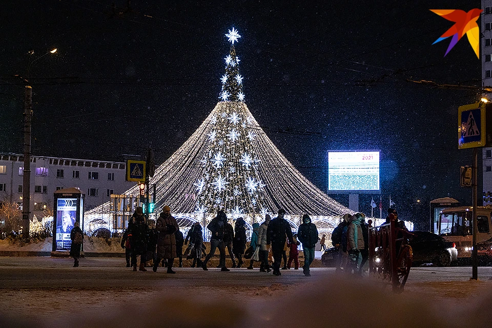 Открытие елки мурманск 2016