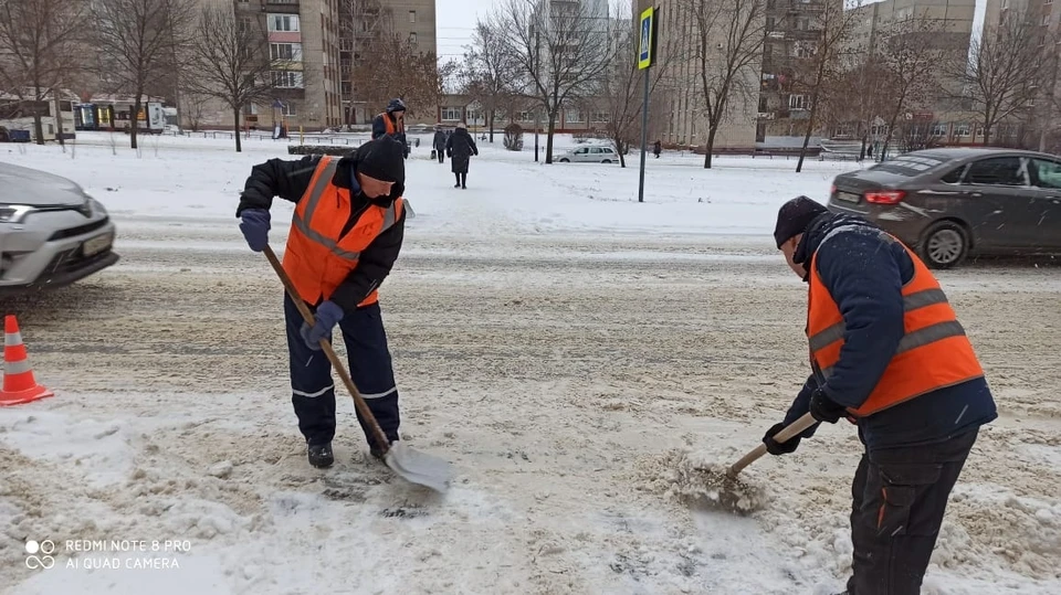 К снегопаду коммунальные службы были готовы