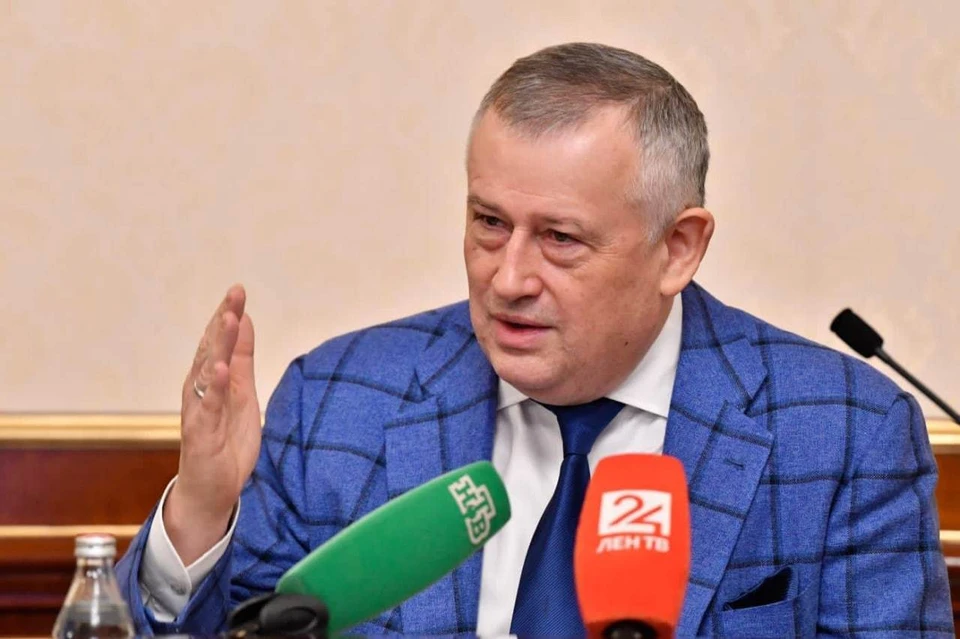 Губернатор Александр Дрозденко подвел итоги 2022 года. Фото: пресс-служба правительства Ленинградской области.