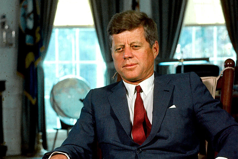 35-й президент США Джон Кеннеди