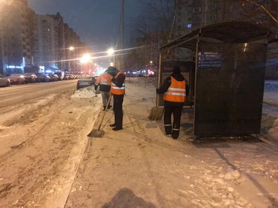 Городские службы работают круглосуточно