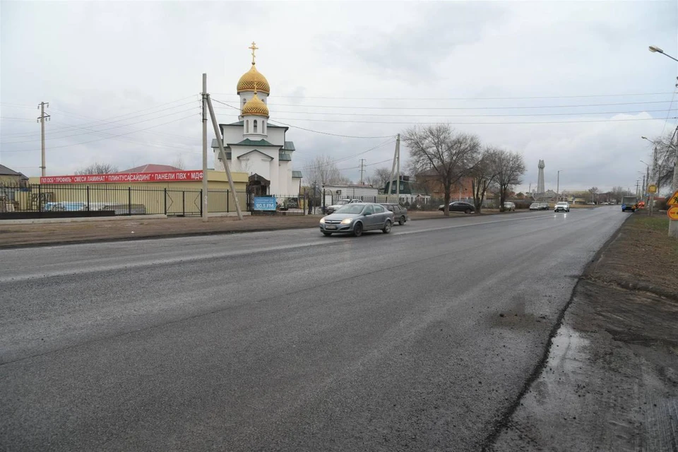 В Астрахани раньше срока начали ремонтировать Аэропортовский проезд