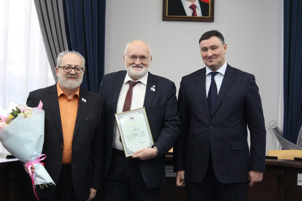 Общественников Иркутска наградили знаками «Активный гражданин»