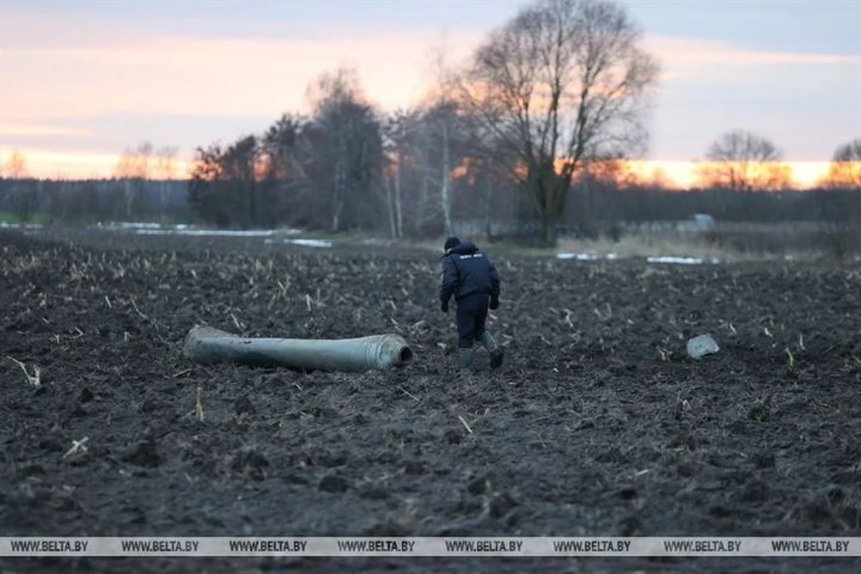 Ракету С-300 белорусские зенитчики сбили в небе рядом с деревней Горбаха Ивановского района Брестской области. Фото: БелТА