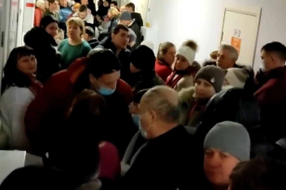 Рязанцы пожаловались на столпотворение в травмпункте при БСМП