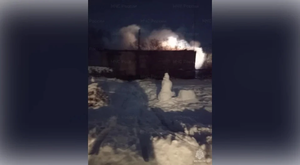 К тушению привлекали силы семи человек и двух единиц техники