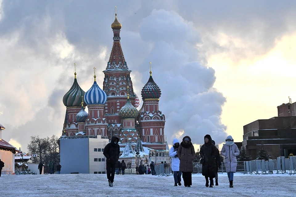 Москва мороз