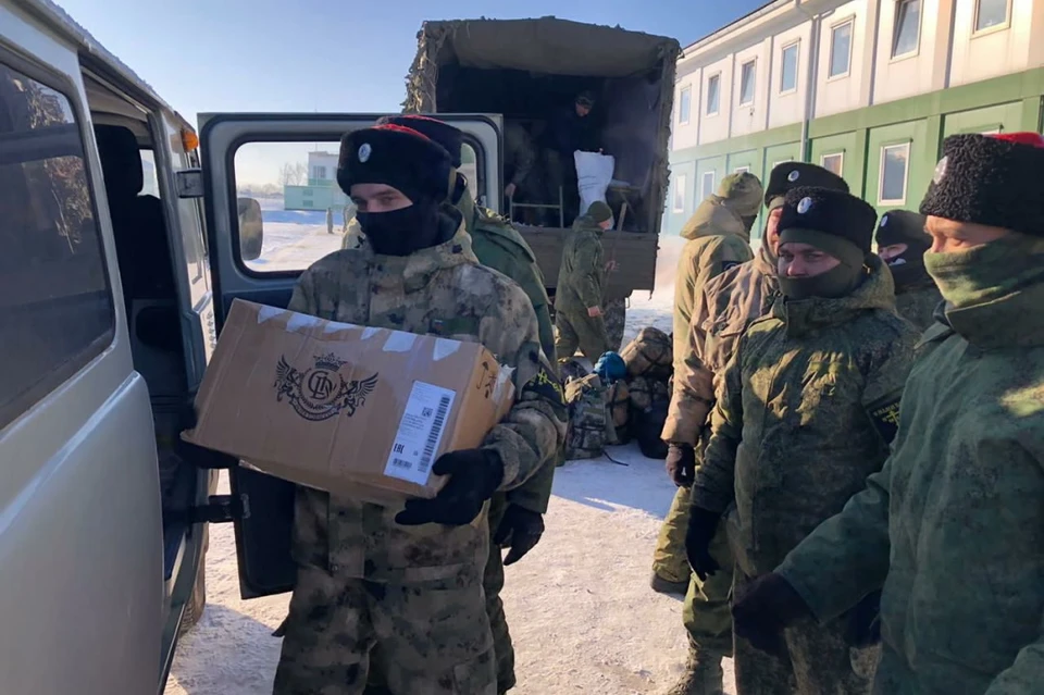 Помощь бойцам была передана по поручению главы донского региона. Фото: телеграм-аккаунт Василия Голубева