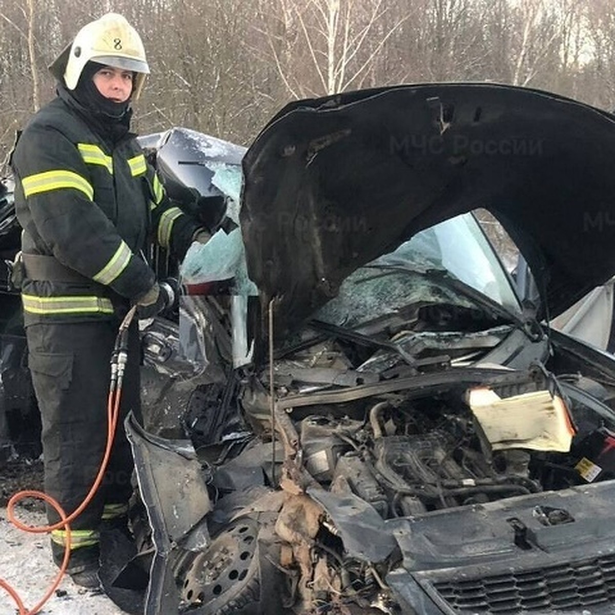 В Выгоничском районе при столкновении двух автомобилей погибли два человека  - KP.RU