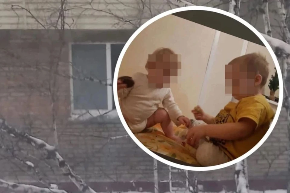 В Новосибирске возбудили уголовное дело в отношении девушки, чьи дети погибли в страшном пожаре. Фото: скриншот из видео «АСТ-54»/соцсети