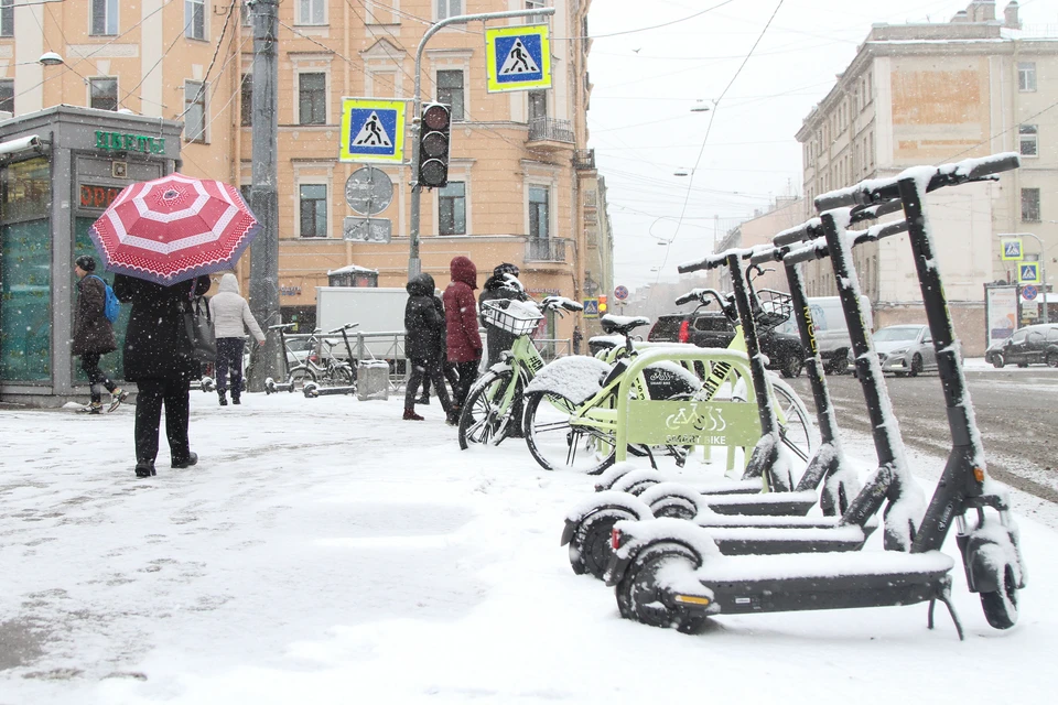 Главный синоптик Петербурга пообещал сильный снегопад в городе 12 января