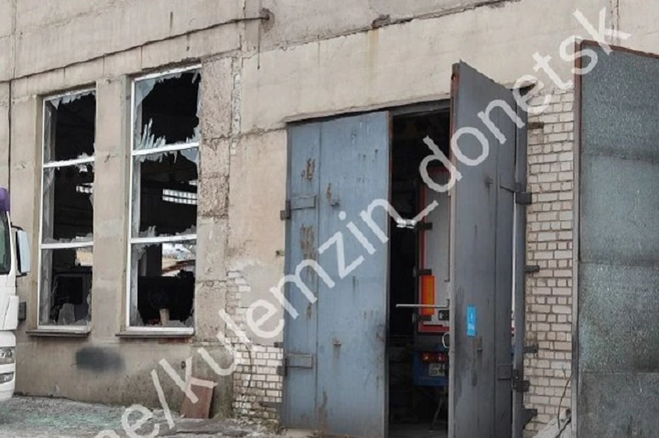 Результаты обстрела Ленинского района, поселок Полежаково. Фото: ТГ/Кулемзин