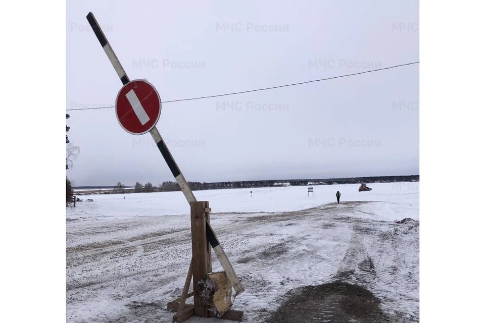 34 ледовые переправы работают в Иркутской области