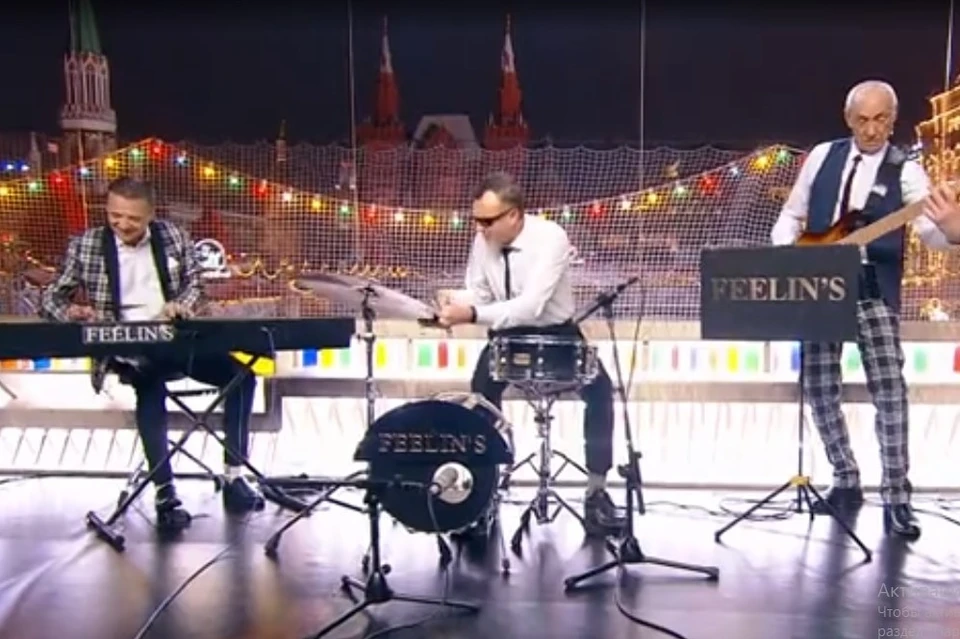 Рязанская музыкальная группа Feelin’s выступила на Первом канале.