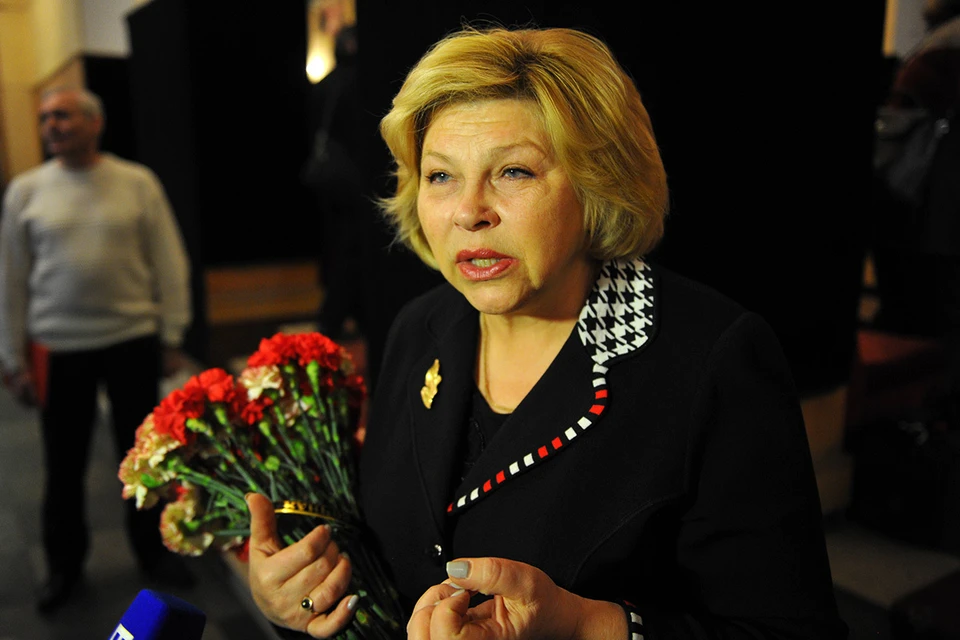Депутат Госдумы РФ, актриса Елена Драпеко