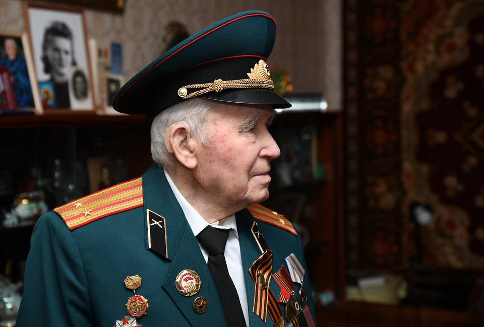 Участнику Великой Отечественной войны Ивану Овинникову исполнилось 97 лет