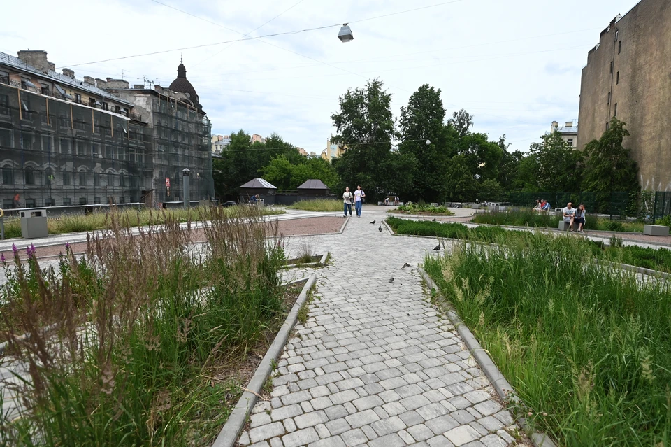 В 2023 году в Петербурге благоустроят 55 общественных пространств