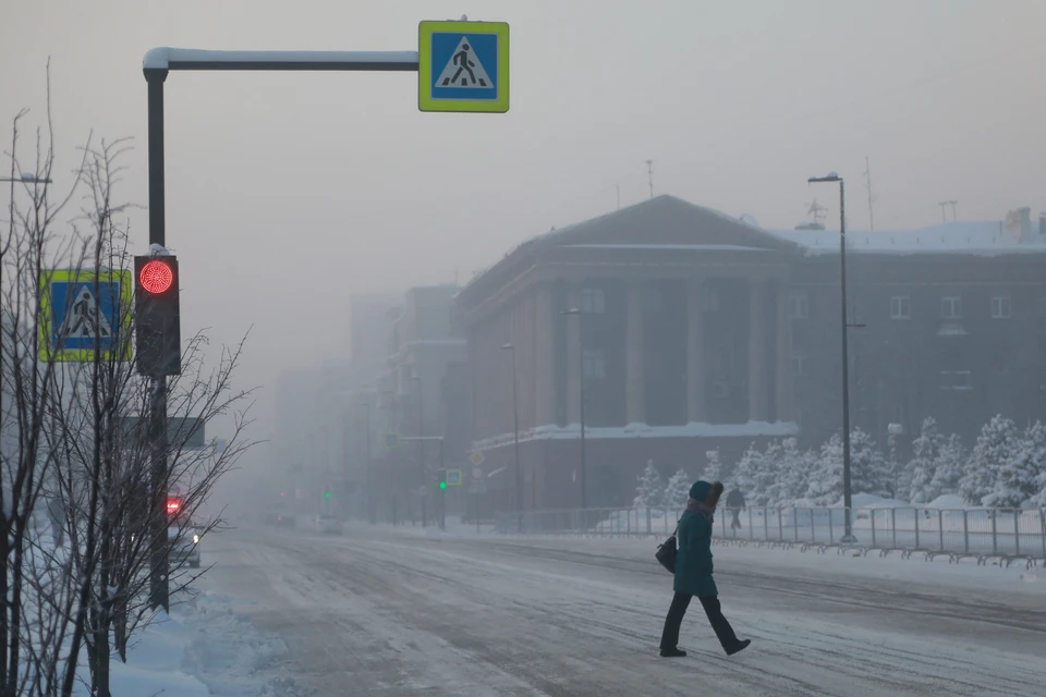 В Красноярске на выходных похолодает до -40 градусов