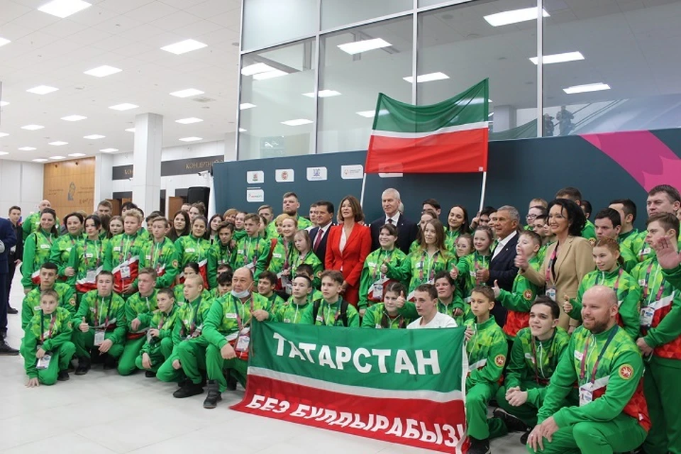Сборная Татарстана состоит из 95 спортсменов.