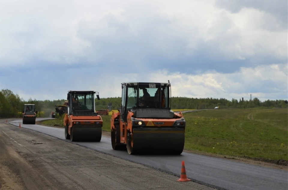 В Смоленской области продолжат ремонт дороги Прудки-Монастырщина. Фото: «Смоленскавтодор».