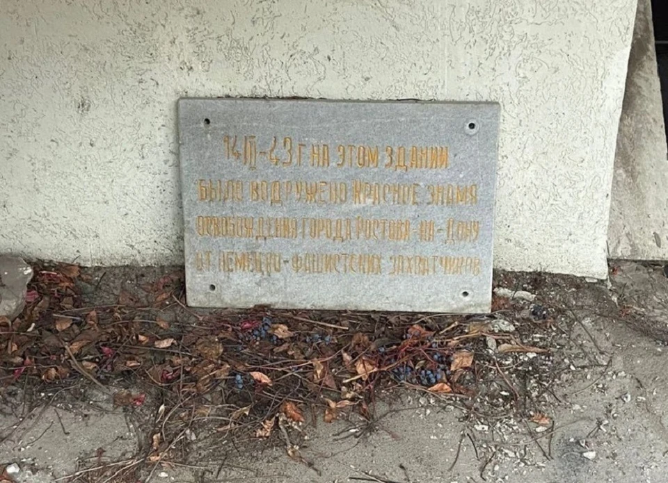Активисты планируют вернуть памятную доску на ее законное место. Фото: предоставлено Маргаритой КАРПОВОЙ.