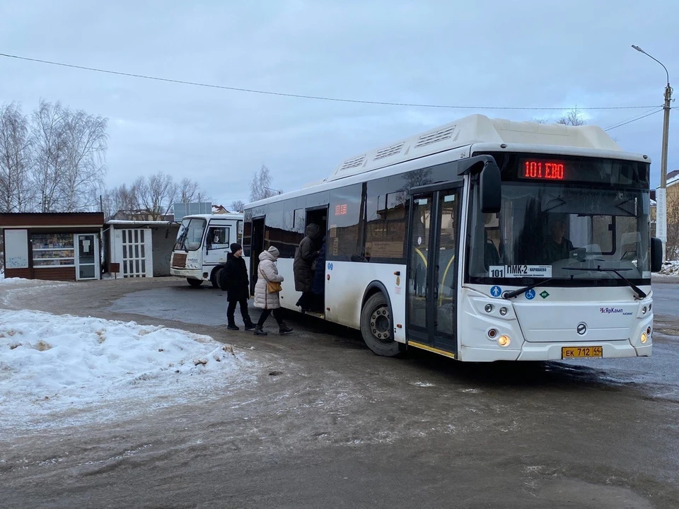 Фото: проверки графика движения транспорта в Костроме проводятся ежедневно