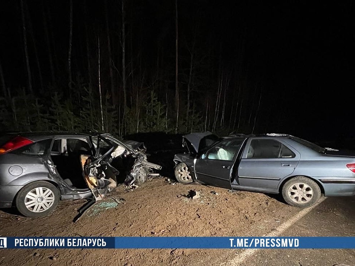 Два человека погибли в ДТП под Бобруйском, когда 23-летний водитель  врезался в авто на встречке - KP.RU