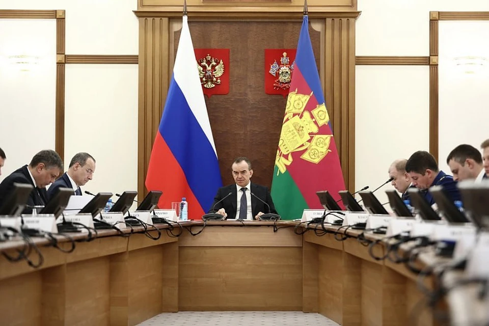 Губернатор Кубани Вениамин Кондратьев подвел итоги реализации нацпроектов в 2022 году Фото: пресс-служба администрации Краснодарского края