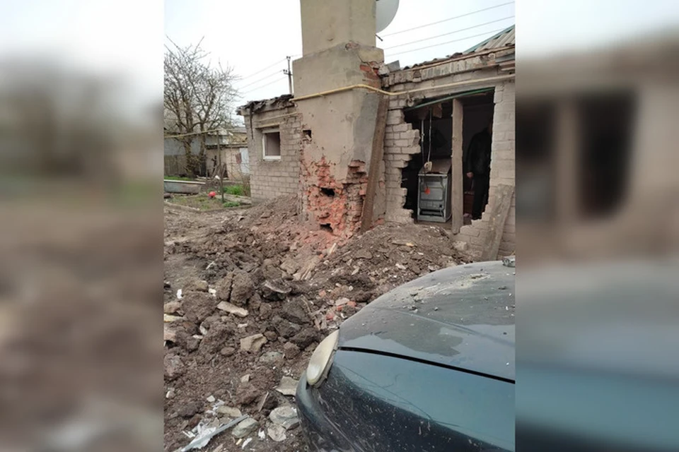 Украинские боевики повредили в Петровском районе Донецка пять домостроений. Фото: Архив ТГ/Кулемзин