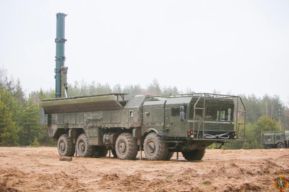 Белорусские военные начали эксплуатацию "Искандера". Фото: Министерство обороны Республики Беларусь.