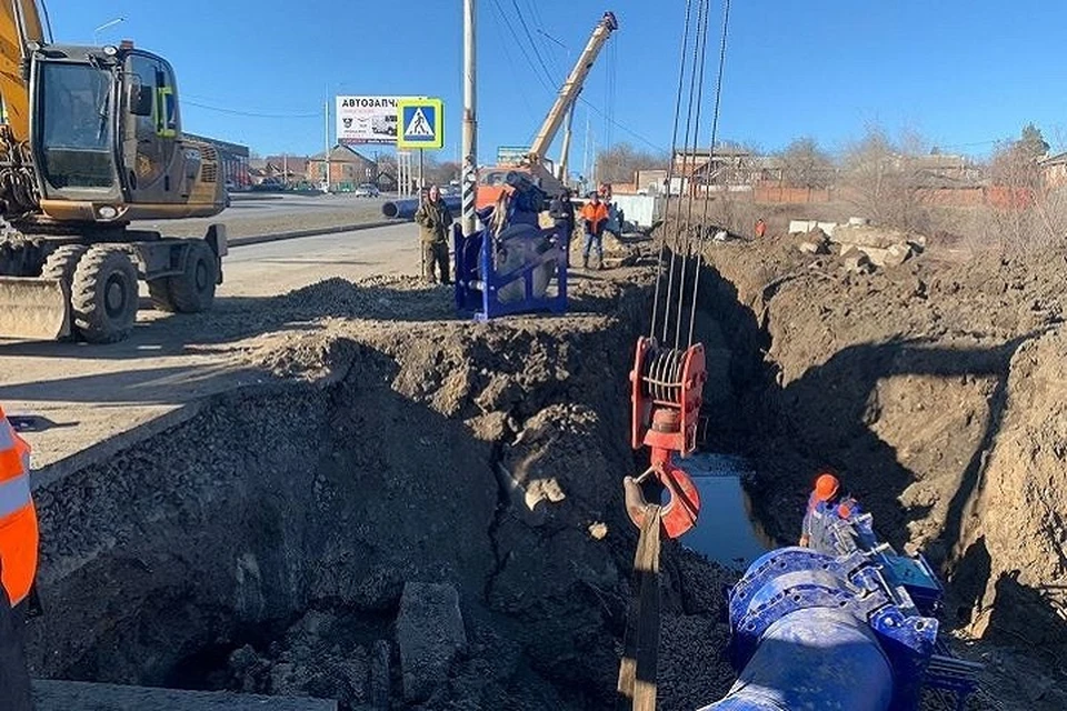 Сотрудники оперативно устраняют коммунальные аварии. Фото: сайт ГУП РО «УРСВ»