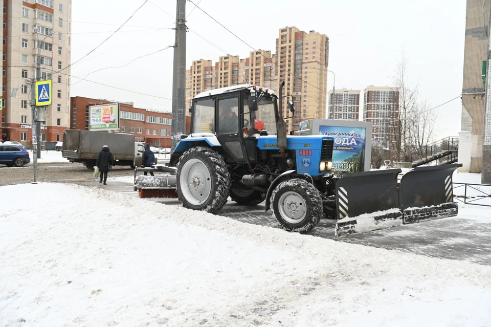 В Петербурге обещают снег.