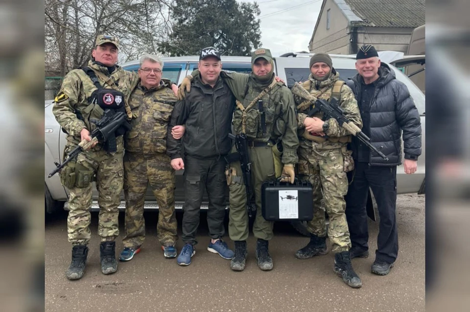 Глава Бугуруслана Дмитрий Дьяченко навестил военных в зоне СВО