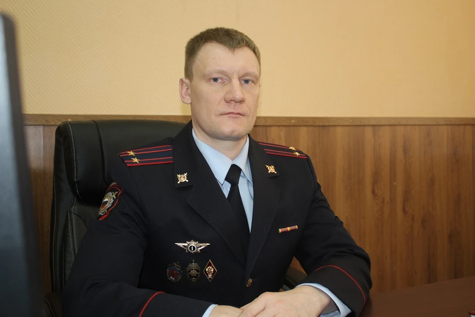 На должность назначен подполковник полиции Алексей Рыбаков Фото: УМВД России по Тверской области