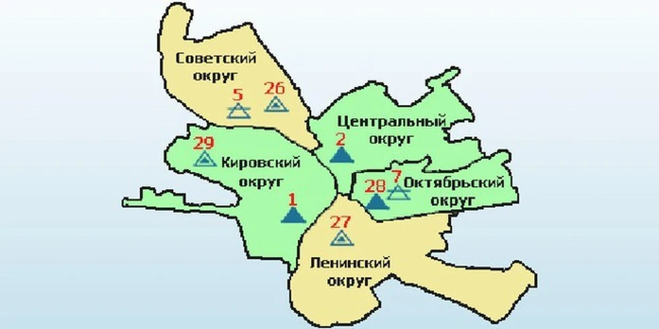 Ленинский округ омск. Карта загрязнения воздуха Омск. Советский округ Омск. Центральный округ Омск. Карта экологии Омска.