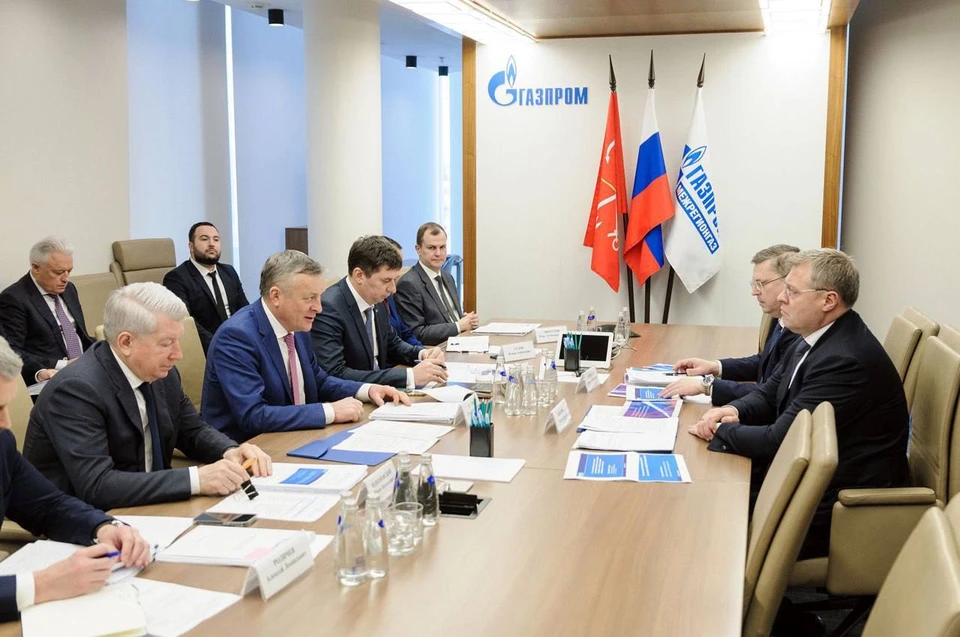 Рабочая встреча губернатора Игоря Бабушкина и гендиректора ООО «Газпром межрегионгаз»