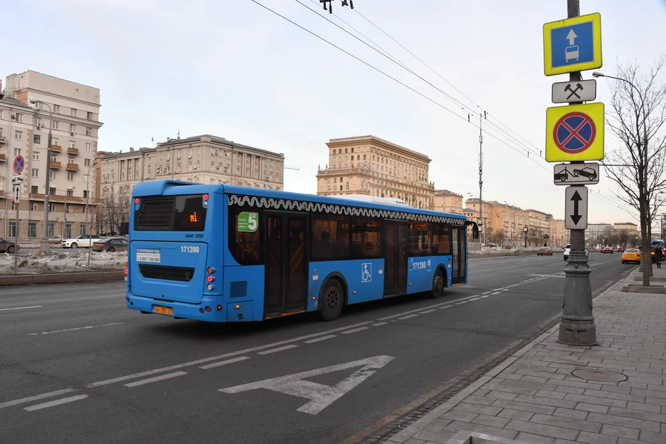 Две новые выделенки для автобусов откроют в Москве 4 марта
