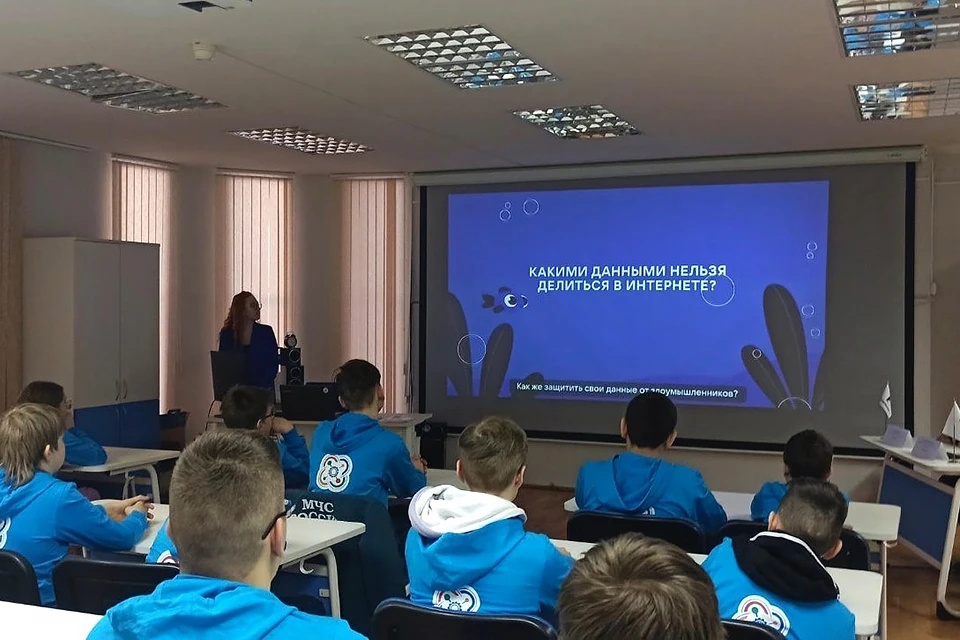 Киберлекция для школьников Мурманска прошла в региональном технопарке «Кванториум-51». Фото: ПАО Ростелеком