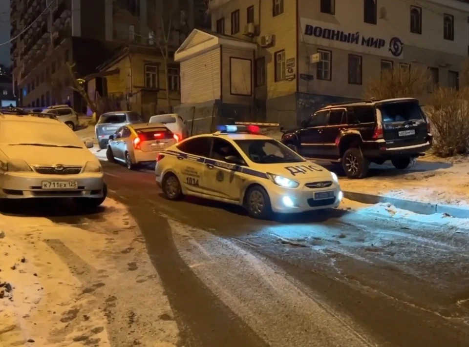 В городе проходят массово рейды.