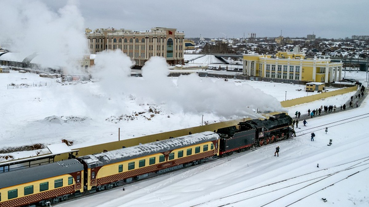 В марте ретропоезд «Уральский экспресс» до Верхней Пышмы будет курсировать  по выходным и будним дням - KP.RU