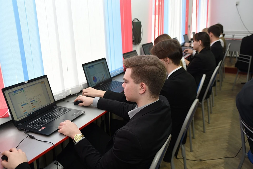Открытый «Урок цифры». Фото:пресс-службы администрации Краснодарского края