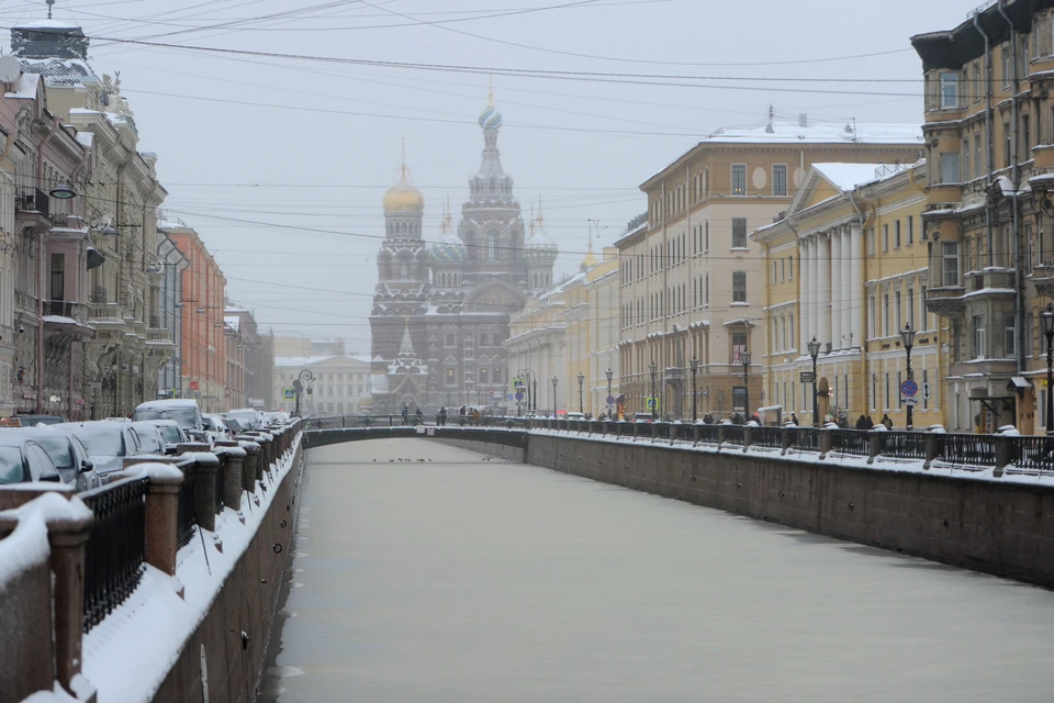 Питер в феврале фото