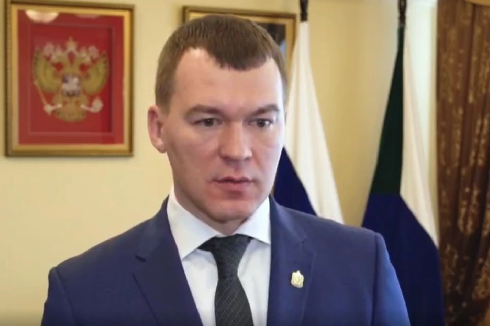 Губернатор хабаровского края дал комментарий после обращения Президента к Совету Федерации Фото: скриншот из видео