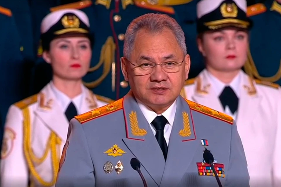 Министр обороны России генерал армии Сергей Шойгу