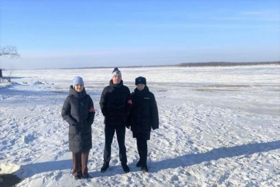 Мэр Хабаровска поручил проверить опасные места выхода на лед Фото: администрация Хабаровска